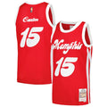 Vince Carter Memphis Grizzlies  2015/16 Hardwood Classics Swingman Jersey - Red