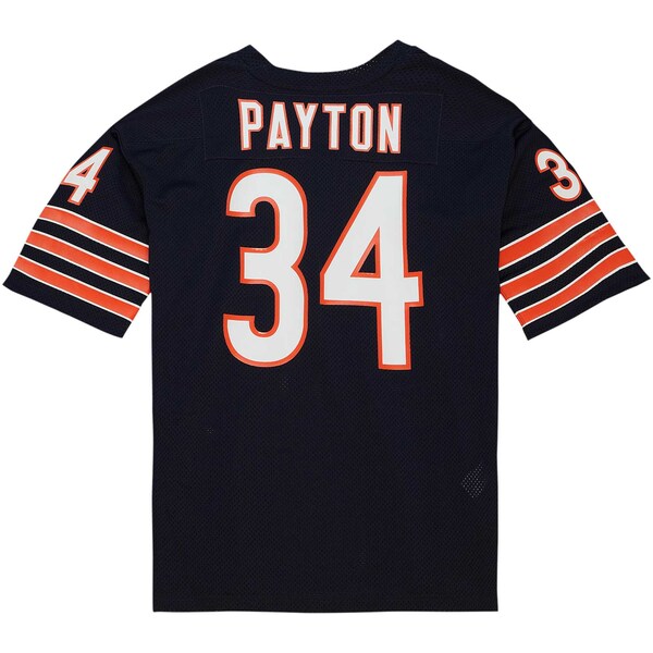 Walter Payton Chicago Bears 1983 Authentic Throwback Retired Player Jersey - Navy/White