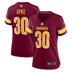 Troy Apke Washington Commanders Nike Women's  Game Jersey -  Burgundy