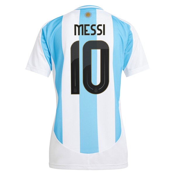 Lionel Messi Argentina National Team adidas Women's 2024 Home Replica Player Jersey - White/Blue