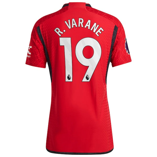 Raphael Varane Manchester United adidas 2023/24 Home Authentic Player Jersey - Red