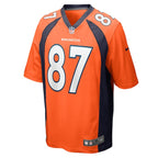 Ed McCaffrey Denver Broncos Nike Game Retired Player Jersey - Orange/Navy