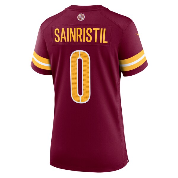 Mike Sainristil Washington Commanders Nike Women's  Game Jersey -  Burgundy