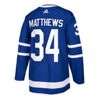 Auston Matthews Toronto Maple Leafs adidas Authentic Player Jersey - Blue