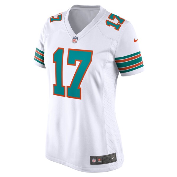 Jaylen Waddle Miami Dolphins Nike Women's Game Jersey - White/Aqua