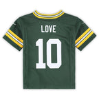 Jordan Love Green Bay Packers Nike Toddler Game Jersey - Green
