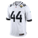Travon Walker Jacksonville Jaguars Nike Player Game Jersey - White/Black/Teal