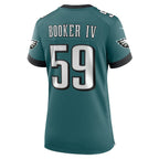 Thomas Booker IV Philadelphia Eagles Nike Women's Team Game Jersey - Midnight Green