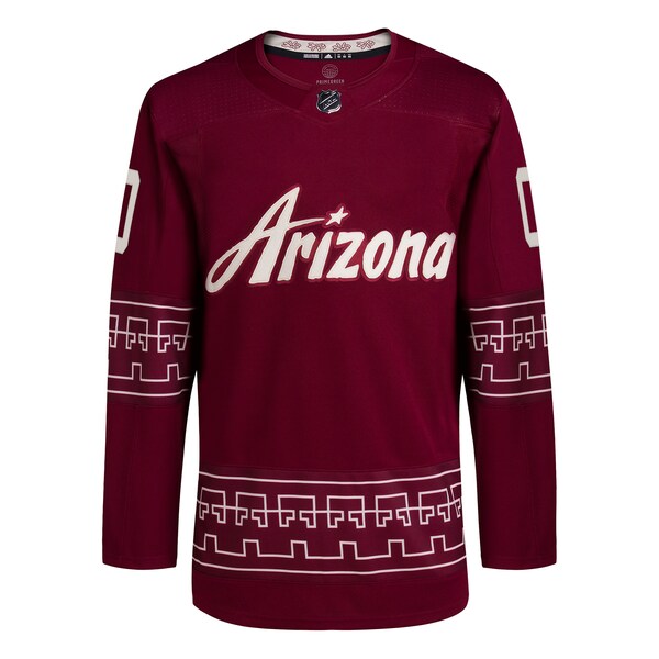 Arizona Coyotes adidas  Alternate  Primegreen Authentic Custom Jersey - Garnet