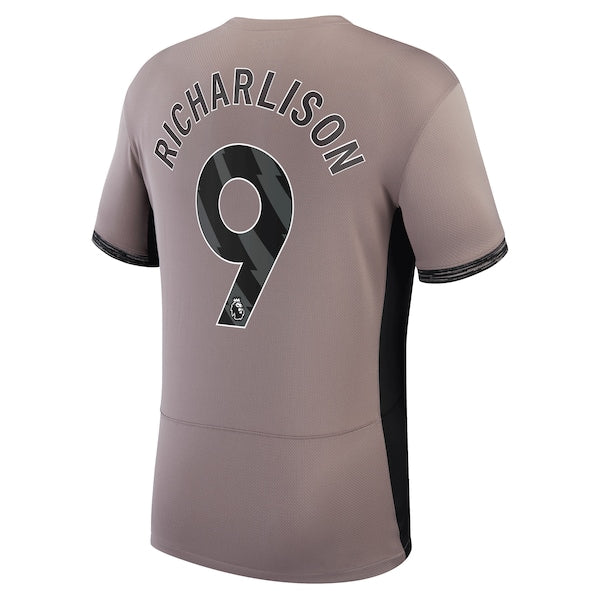 Richarlison Tottenham Hotspur Nike Youth 2023/24 Third Stadium Replica Player Jersey – Tan