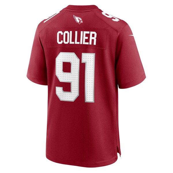 L.J. Collier Arizona Cardinals Nike Game Player Jersey - Cardinal