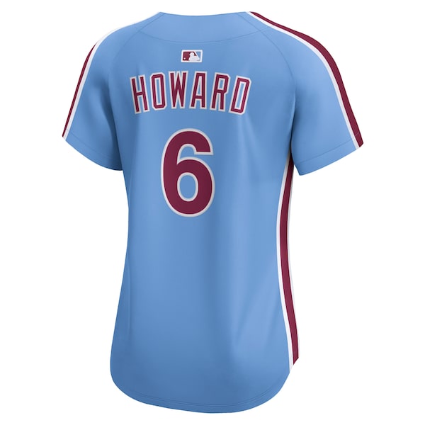 Ryan Howard Philadelphia Phillies Nike Women's Alternate Limited Jersey - Light Blue/White