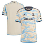 Philadelphia Union adidas 2024 For Philly Authentic Jersey - Tan