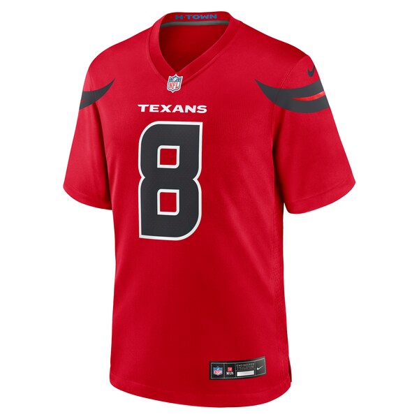 John Metchie III Houston Texans Nike Alternate Game Jersey -  Red/White/Navy
