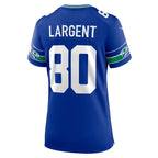 Steve Largent Seattle Seahawks Nike Women's Throwback Retired Player Game Jersey - Royal/Navy