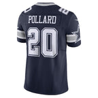 Tony Pollard Dallas Cowboys Nike Vapor F.U.S.E. Limited Jersey - Navy/White