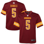 Jayden Daniels Washington Commanders Nike Youth 2024 NFL Draft First Round Pick Player Game Jersey - Burgundy