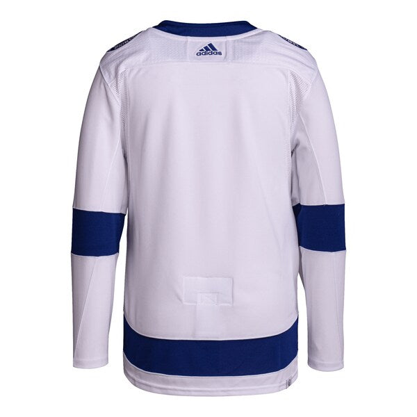 Tampa Bay Lightning adidas Away Primegreen Authentic Jersey – White