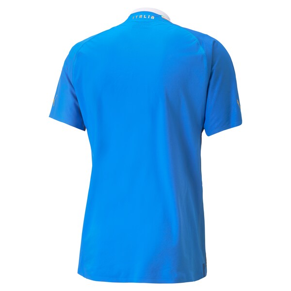 Italy National Team Puma 2022/23 Home Authentic Blank Jersey - Blue