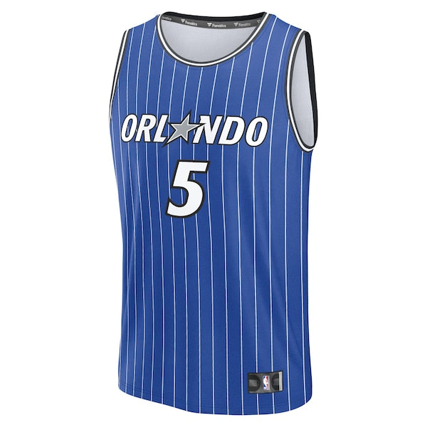 Paolo Banchero Orlando Magic  Youth Fast Break Replica Player Jersey - Icon Edition - Blue/Black