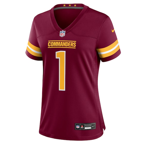 Noah Igbinoghene Washington Commanders Nike Women's  Game Jersey -  Burgundy