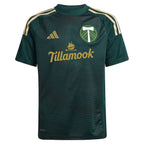 Portland Timbers adidas Youth 2025 Forever Green & Gold Replica Custom Jersey - Green