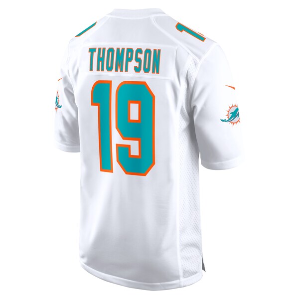 Skylar Thompson Miami Dolphins Nike Game Player Jersey - White/Aqua