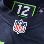 Zach Charbonnet Seattle Seahawks Nike  Game Jersey -  College Navy