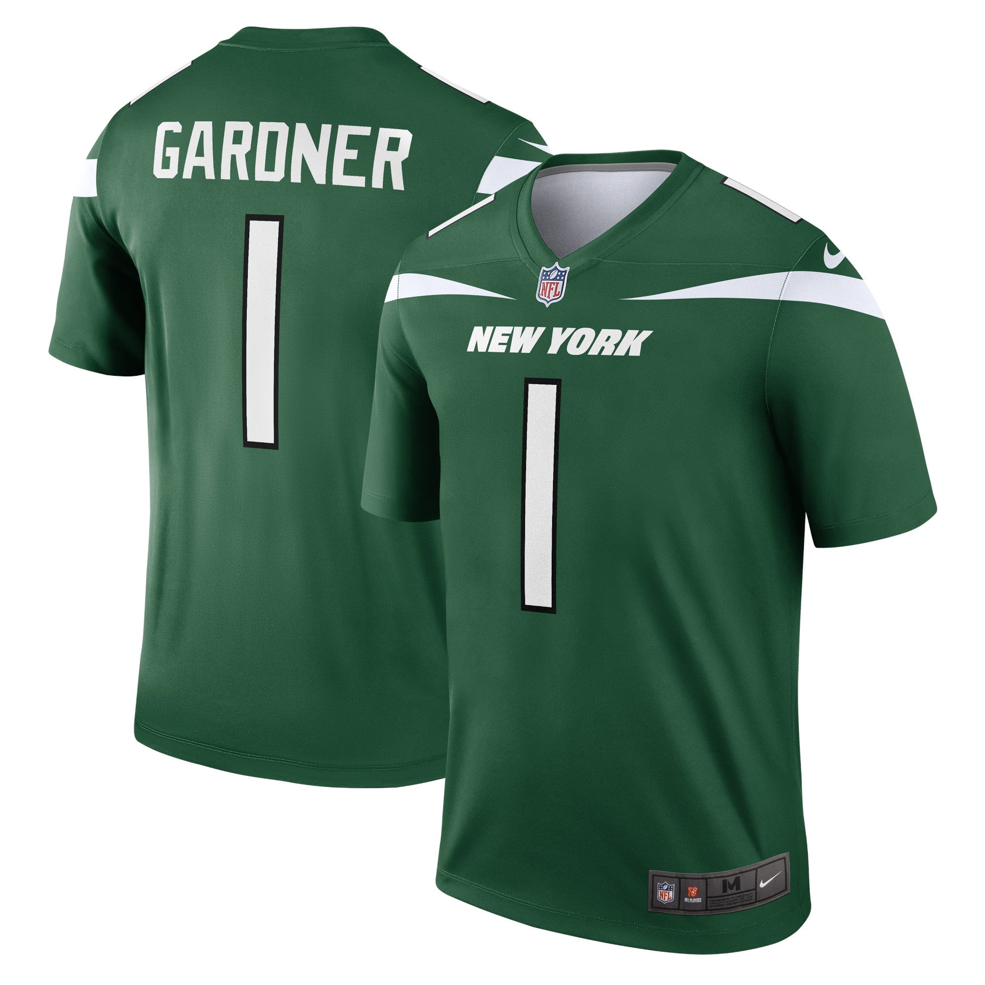 Sauce Gardner New York Jets Nike Alternate Legend Jersey - White/Green