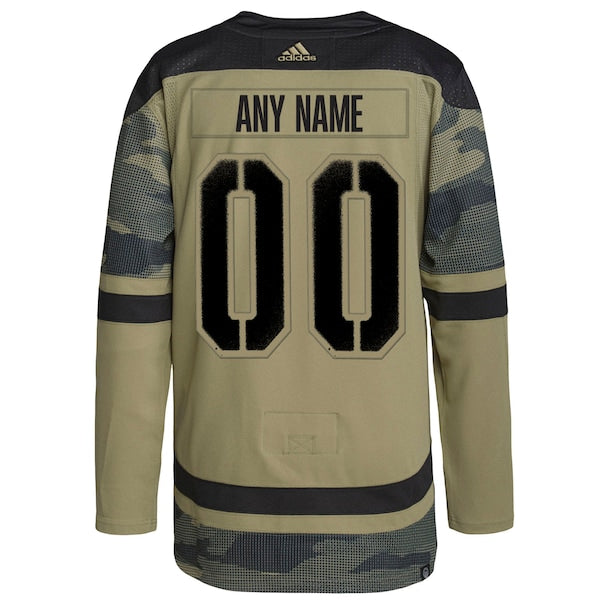 Philadelphia Flyers adidas Military Appreciation Team Authentic Custom Practice Jersey - Camo