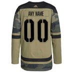 Buffalo Sabres adidas Military Appreciation Team Authentic Custom Practice Jersey - Camo