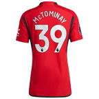 Scott McTominay Manchester United adidas 2023/24 Home Authentic Player Jersey - Red/Green