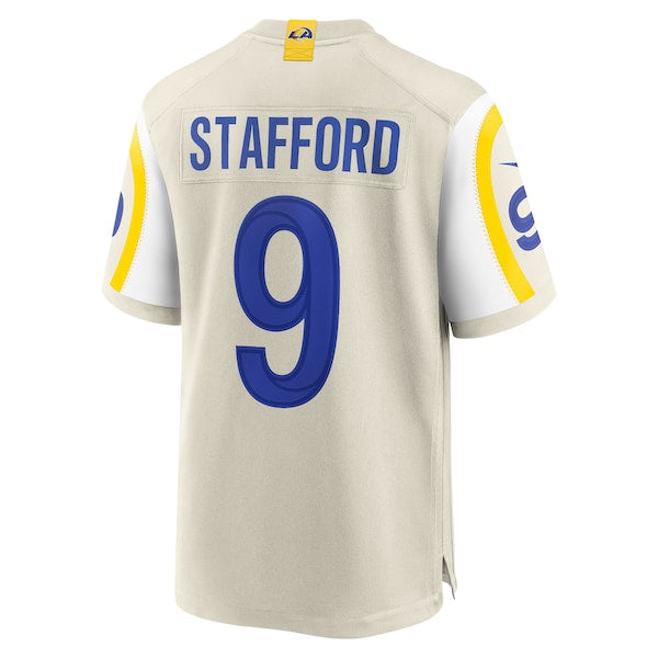 Matthew Stafford Los Angeles Rams Nike Player Game Jersey - Bone/White