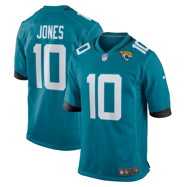 Mac Jones Jacksonville Jaguars Nike Team Game Jersey -  Teal