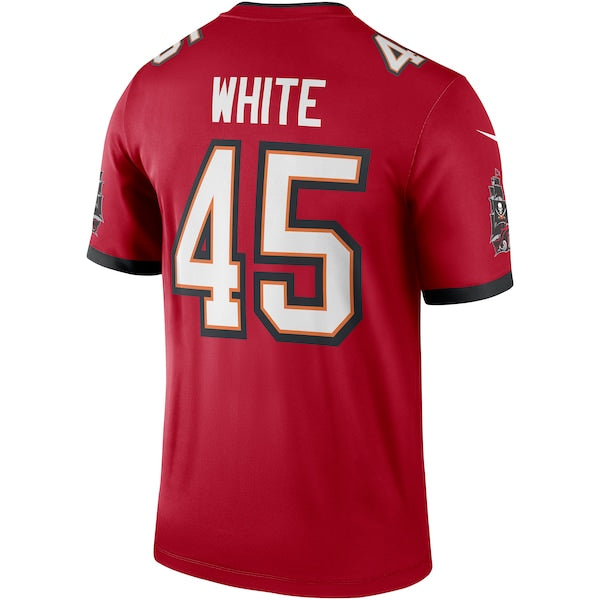 Devin White Tampa Bay Buccaneers Nike Legend Jersey - Red/Pewter