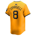 Willie Stargell Pittsburgh Pirates Nike City Connect Limited Player Jersey - Gold