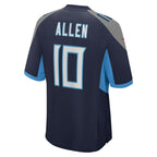 Brandon Allen Tennessee Titans Nike Team Game Jersey -  Navy