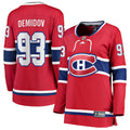 Ivan Demidov Montreal Canadiens  Women's Home Breakaway Player Jersey - Red