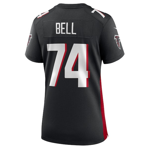 Travis Bell Atlanta Falcons Nike Women's Team Game Jersey -  Black