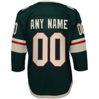 Minnesota Wild Youth Home Premier Custom Jersey - Green