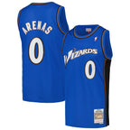 Gilbert Arenas Washington Wizards  2004/05 Hardwood Classics Swingman Jersey - Blue