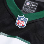 Justin Fields New York Jets Nike Game Jersey - Stealth Black