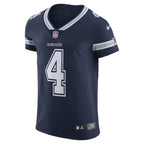 Dak Prescott Dallas Cowboys Nike Vapor Elite Player Team Jersey - Navy/White