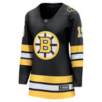 John Beecher Boston Bruins  Women's Home Breakaway Player Jersey - Black