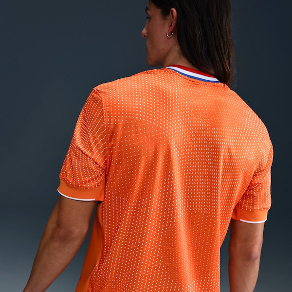 Netherlands Women's National Team Nike 2025/26 Home Replica Jersey - Orange