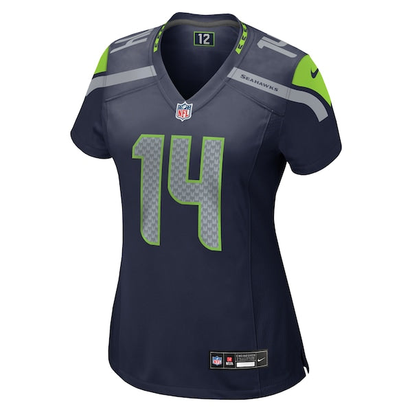 DK Metcalf Seattle Seahawks Nike Women's Team Game Jersey - College Navy