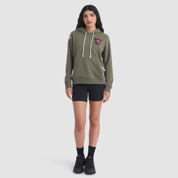 Tampa Bay Buccaneers Nike Women's 2025 Salute to Service Sideline Standard Issue Dri-FIT Hoodie - Olive