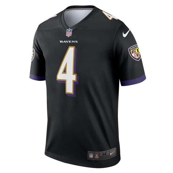 Zay Flowers Baltimore Ravens Nike Alternate Legend Jersey - Black