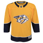 Nashville Predators Youth Home Premier Blank Jersey - Yellow