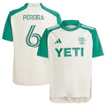 Daniel Pereira Austin FC adidas Youth 2024 The Armadillo Kit Replica Player Jersey – Tan